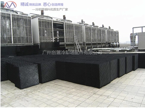 S Wave Filler, хорошая охлаждающая башня машины, квадратная башня ПВХ точечная волна горизонтальная холодная вода с двойной складыванием.