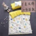 Bộ đồ giường Xuân Thu chăn dày ba mảnh phù hợp với học sinh trường xanh ươm cot trẻ em ấm áp 1.2 - Bộ đồ giường trẻ em Bộ đồ giường trẻ em