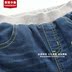 Quần áo mùa đông cá rất nhỏ mới 38729 bé trai chần denim đan quần 100-140 full trăm quần áo trẻ em xuất khẩu Quần jean