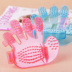 Pet Palm Bath Brush Cat Dog Beauty Comb Bath Brush Pet Vật dụng làm sạch Bàn chải Massage Găng tay tắm 	lược chải xù lông chó Cat / Dog Beauty & Cleaning Supplies