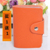 Tài liệu da thiết lập unisex thẻ ngân hàng túi id chủ thẻ 24 thẻ gói thẻ nhỏ ví đựng card hàng hiệu Túi thông tin xác thực