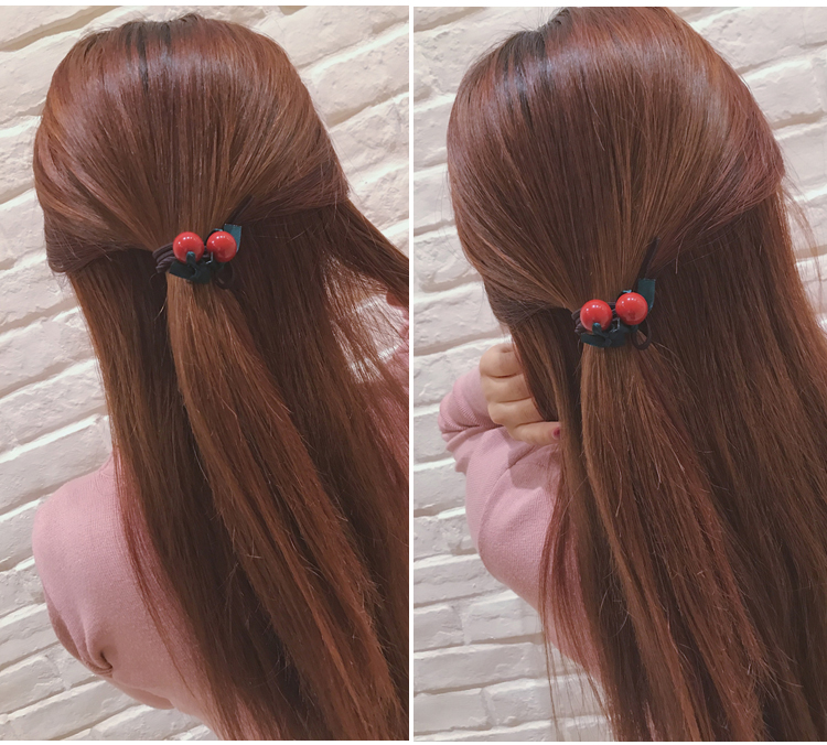 Hàn quốc tóc ngọt ngào phụ kiện tóc nhẫn lady head rope tie tóc ban nhạc holster tóc ban nhạc hoang dã dành cho người lớn tiara tóc dây