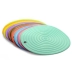 Thêm lớn silicon tròn nồi mat cách nhiệt nhà bếp chống nóng bàn mat chịu nhiệt cốc coaster bát mat bộ đồ ăn pad 30cm - Đồ ăn tối