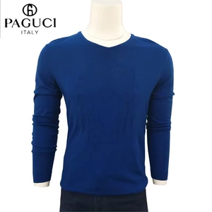 Paguz quầy kinh doanh đích thực người đàn ông giản dị của Ý thương hiệu PAGUCI nam thời trang dài tay áo len