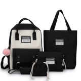 Комплект, рюкзак, сумка через плечо, вместительный и большой ранец, 2020, в корейском стиле, популярно в интернете