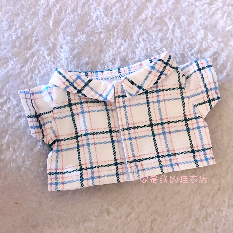 Blue And Pinkgoods in stock 20cm bjd  Floral Shirt Star Doll doll Design and color shirt