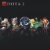 Trò chơi DOTA2 xung quanh tháp pháo tay nhỏ 2 tên đồ tể băng thủy nữ lửa nữ kiếm gió nhỏ thánh - Game Nhân vật liên quan