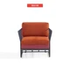 Tối giản Bắc Âu sofa sáng tạo ánh sáng sang trọng khung kim loại sofa Thiết kế nội thất tùy chỉnh sofa đơn Đồ nội thất thiết kế