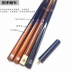 Hongjie billiards 9mm10 đầu nhỏ bi da billiards cực 11.5 Potz màu đen duy nhất 8 đầu lớn màu đen tám trọng rod