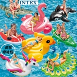 Intex, плавательный круг, водная желтая утка