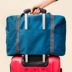 Có thể gập lại công suất lớn túi du lịch xách tay vai túi nữ có thể kéo rod hành lý túi lưu trữ du lịch
