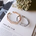 Châu âu và Hoa Kỳ đồ trang sức thời trang kim loại đơn giản hình học đa cấp tính khí hoang dã mở bracelet bracelet nữ phụ kiện