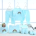 Bộ quà tặng cho bé sơ sinh mùa thu đông ấm áp quần áo dày cho bé 0-3 tháng sản phẩm cotton cho bé