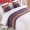 Khách sạn Khách sạn lanh giường màu Khăn khách sạn sang trọng của khách sạn dưới chân người chạy bàn giường pad giường cờ giường cuối giường bìa - Trải giường