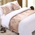 Khách sạn khách sạn bộ đồ giường vải cao cấp khách sạn giường khăn khách sạn giường cờ giường đuôi pad bảng cờ trải giường