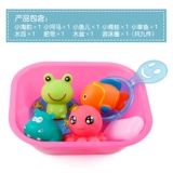 Детская игрушка для игр в воде, детский пляжный комплект, водная ванна для плавания, осьминог, утка