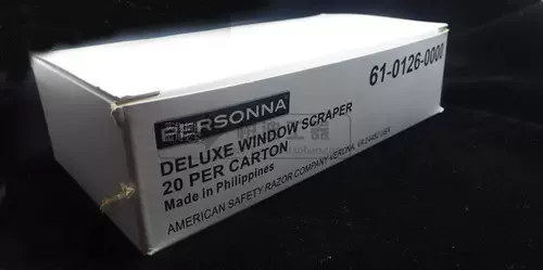 Импортный цельнометаллический регулируемый стеклянный скребок, лезвие