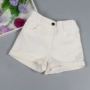 Giải phóng mặt bằng trẻ em mặc quăn quần short cô gái hoang dã trắng stretch jeans thoải mái bé bé mùa hè nóng quần quần áo em bé