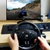 Máy tính trò chơi đua vô lăng xe TV mô phỏng điều khiển PS4 Cần cho Tốc Độ Oka 2 học tập xe PC vô lăng lái xe game Chỉ đạo trong trò chơi bánh xe