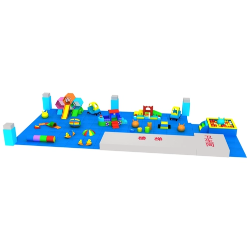 Детская площадка для детского сада, морской детский бассейн с шариками, прямоугольное ограждение, сборка ствола, раннее развитие, семейный стиль