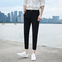 Летние тонкие трендовые универсальные штаны для отдыха, в корейском стиле