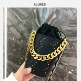 Маленькая универсальная цепь, сумка через плечо, рюкзак на одно плечо, популярно в интернете