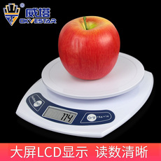 Весы 家用烘焙电子秤5公斤克称10kg厨房称食物食品秤小台秤精准克称 Okvestar