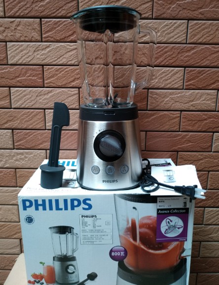 Philips/飛利浦HR2096 HR2195 攪拌機多功能輔食料理榨汁機碎冰