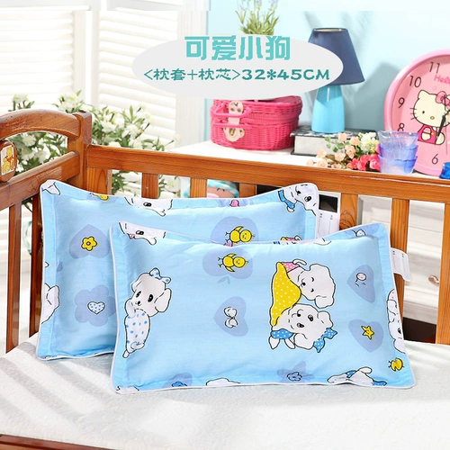 Подушка для детского сада, хлопковая маленькая детская универсальная наволочка для сна