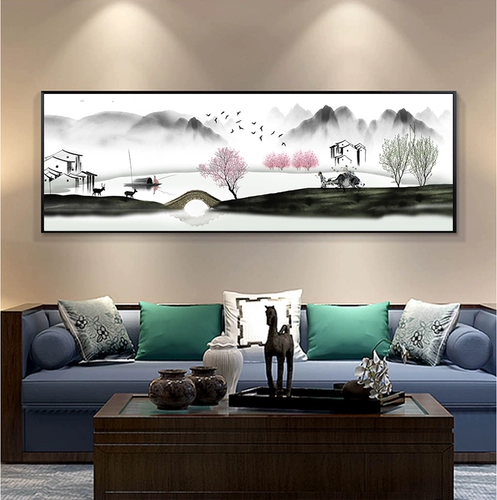 Cross -STITCH 2023 Новая линейная вышиваемая пейзажи и вода Love Love Living Room спальня для спальни.