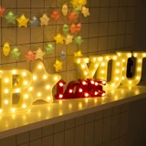 Свадебный сезон Creative Camera Props светодиодные символы лампа свадьба на день рождения.