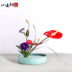 Hoa ban đầu nhỏ hoa Zen chậu hoa nhựa phòng khách trang trí hoa bình hoa chậu hoa giải phóng mặt bằng nữ - Vase / Bồn hoa & Kệ chậu cây hình chữ nhật Vase / Bồn hoa & Kệ