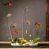 Xiaoyuanliu Jianshan Nhật Zen hoa phòng khách trang trí hoa bình hoa chậu gốm Jingdezhen - Vase / Bồn hoa & Kệ