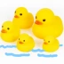 Bé sơ sinh tắm đồ chơi bé con hồ bơi đồ chơi động vật nước nhỏ màu vàng vịt pinch được gọi là 0-1 tuổi bể bơi phao cho bé Bể bơi / trò chơi Paddle