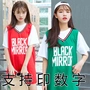 2018 mới ngắn tay áo mùa hè kích thước lớn lỏng letter in ấn bóng rổ quần áo nữ phần dài Hàn Quốc t-shirt quả bóng rổ giá rẻ