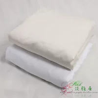 Bộ đồ giường dệt tại nhà trang nhã 60 giường đơn cotton satin 120 * 200 * 25 hạt màu trắng tinh khiết Ga phủ giường Everon