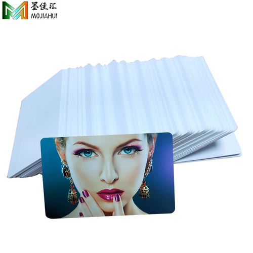 Чернильная песня ПВХ струйная карта цветовая карта карта карты карты карты, прямая печать и покрытие белая карта 145*102