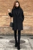 Mùa thu đông 2019 phiên bản cổ điển mới của Hàn Quốc của len Người đàn ông nhỏ nhắn thời trang Áo len ngắn màu đen Hepburn - Áo Hàn Quốc áo khoác măng tô kaki nữ Áo Hàn Quốc