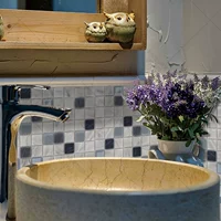 Стеклянная мозаика, дорожный стеклянный бассейн для спальни