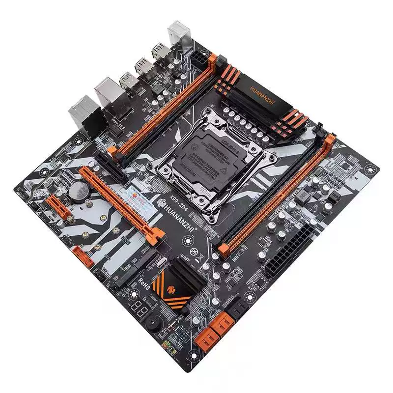 HUANANZHI/ X99-ZD4 материнская плата 2011 настольный компьютер DDR4 новый игровой более открыто