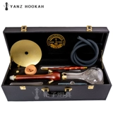 Арабский портативный кальян, деревянный чемодан, полный комплект