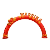 2024 Новые радужные ворота арка арка свадьба свадебное европейское стиль свадебного праздника модель Flame Модель открытого выпускника свадебного выпускника