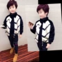 Áo khoác nhung cho bé trai mùa thu đông 2018 phiên bản mới của Hàn Quốc dày trẻ em giả lông chồn lông sang trọng cho trẻ em áo khoác nhung bé gái