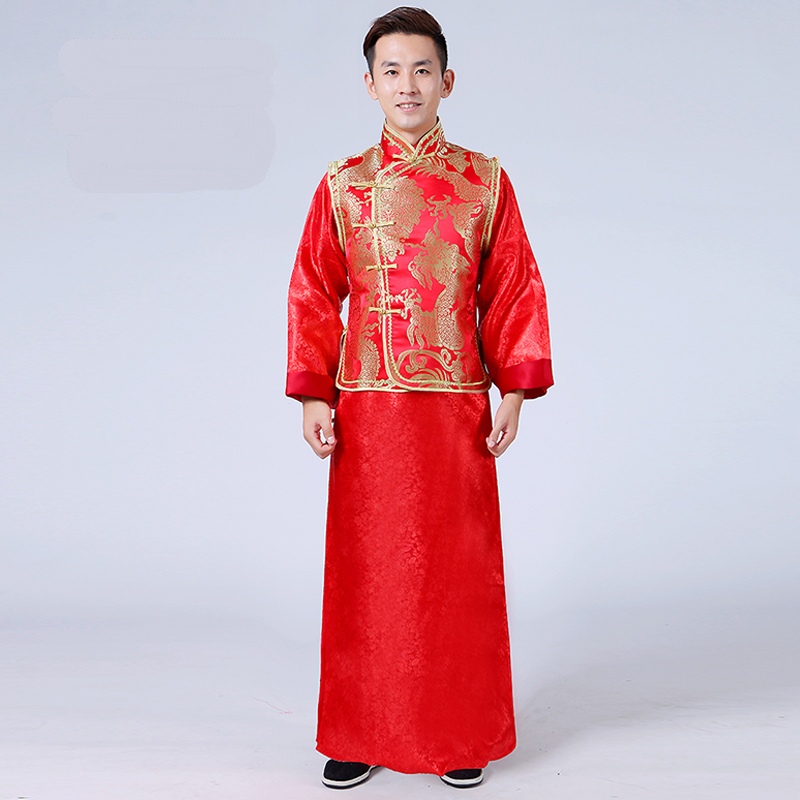 Мужской национальный костюм в китае