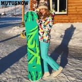 Зимний лыжный лыжный костюм, водонепроницаемый ветрозащитный альпинистский удерживающий тепло комплект, 2023, увеличенная толщина