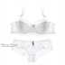 Đầm ren siêu mỏng mới gợi cảm trên cổ áo cô gái siêu mỏng cup cup cup bra bra size lớn màu xám - Bộ đồ lót ao lot Bộ đồ lót