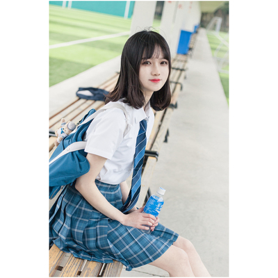 taobao agent Walnut JK spot white shirt original JK shirt sleeve pad basic short -sleeved summer unprepared student girl