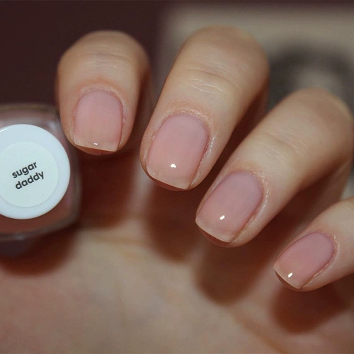 Американский лак для ногтей Essie 473Sugar Daddy Natural Healthy Jelly White Pink Pink Pink Pink