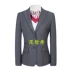 Fan Zhexiu Chất lượng cao Great Wall Harvard 4s Cửa hàng Bộ đồ vest nam màu xám đậm Bộ đồ Great Wall 4s Cửa hàng quần áo bảo hộ lao động - Suit phù hợp quần âu Suit phù hợp