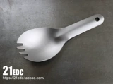 21EDC Pure Titanium Ultra Light Outdoor Fork Spoon Portable Tool Spoon Swoon ОБОРУДОВАНИЕ РИСА РИСА РИС
